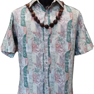 Cooke Street Hawaiian Aloha Shirt ~ Made in Hawaii ~ Size Mens Large