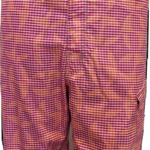 SPLIT Surf Trunks Skate Shorts Boardshorts ~ Red Orange ~ Size Mens 34