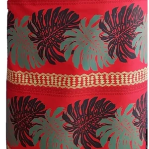 Pareo Hawaiia Bikini Swimwear Cover Up Sarong Lava Wrap Dress Red Holiday