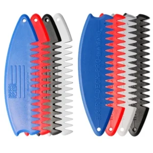 HAIRY DECK PRO (HAWAII) SURFBOARD WAX SCRAPER COMB *** 4 PACK ***